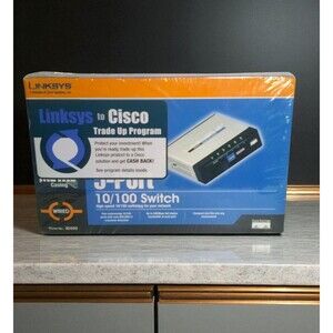 CISCO LINKSYS 5-Port Ethernet Switch SD205 10/100 Brand NEW SEALED